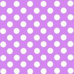 Polka Dot Popeline Mauve/Weiß Farbton - Ribes y Casals