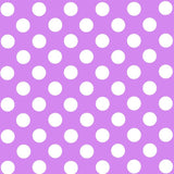 Polka Dot Popeline Mauve/Weiß Farbton - Ribes y Casals