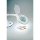 Vergrößerungsglas mit Lampe und Sockel - Ribes y Casals