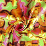 Lycra Digital Bubble Orange - Ribes y Casals