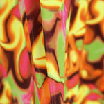 Lycra Digital Bubble Orange - Ribes y Casals