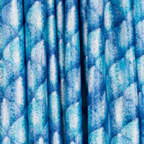 Lycra Schuppen Blau - Ribes y Casals