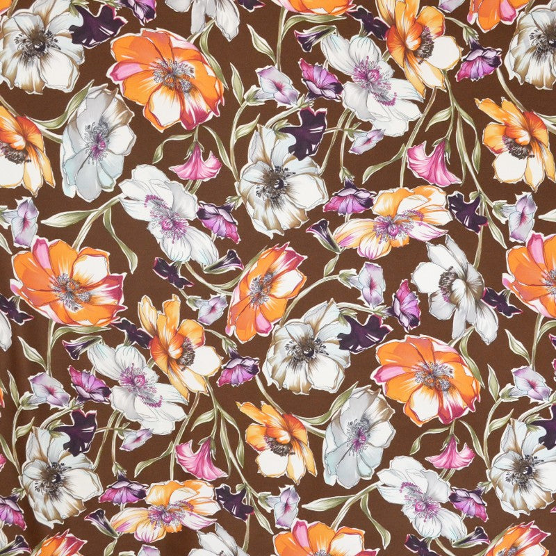 Watercolour Printed Rash Guard Brauner Hintergrund - Ribes y Casals