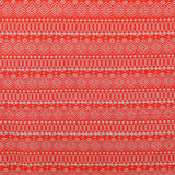 Bedrucktes Lycra Etnic Rot - Ribes y Casals