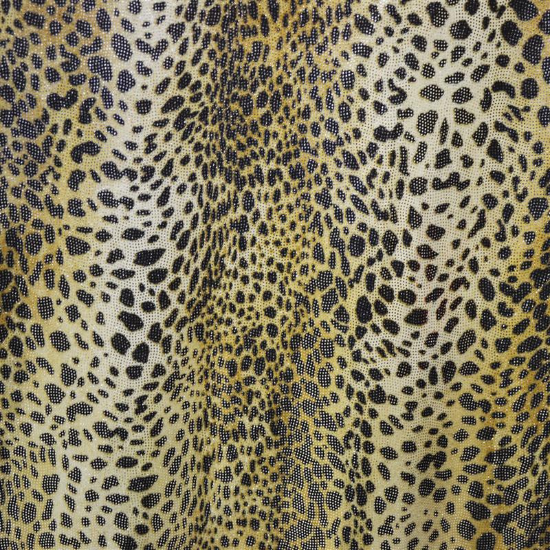 Bedruckte Lycra Lamé Leopard Print Rash Guard Stiefel - Ribes y Casals