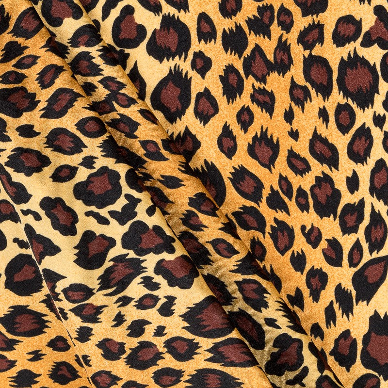 Camel Leopard Print Rash Guard - Ribes y Casals
