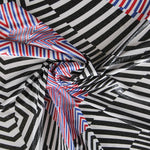 Psychedelia Rot Bedruckter Rash Guard - Ribes y Casals