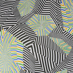 Psychedelischer grüner bedruckter Rash Guard - Ribes y Casals