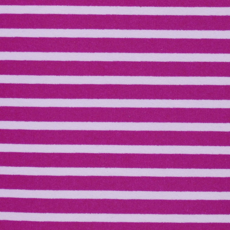 Bedruckte Lycra-Streifen Fuchsia - Ribes y Casals