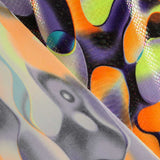Bubble Orange Fantasy Rash Guard - Ribes y Casals