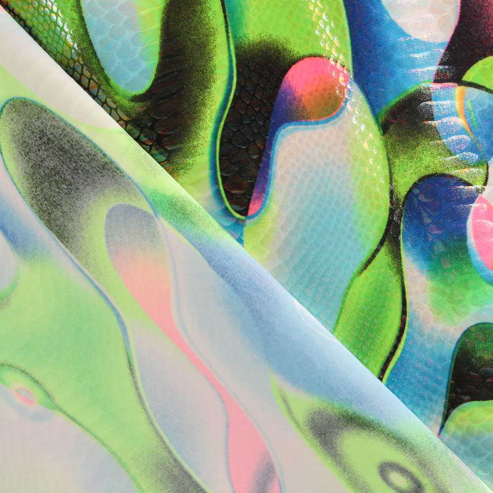 Bubble Fantasy Rash Guard Grün - Ribes y Casals