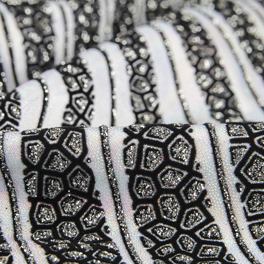 Beflockter Rash Guard Silver Waves - Ribes y Casals