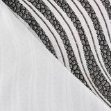 Beflockter Rash Guard Silver Waves - Ribes y Casals