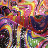 Neon Orange Holographic Rash Guard - Ribes y Casals