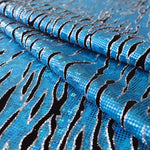 Hologramm Rash Guard Tiger Blau - Ribes y Casals