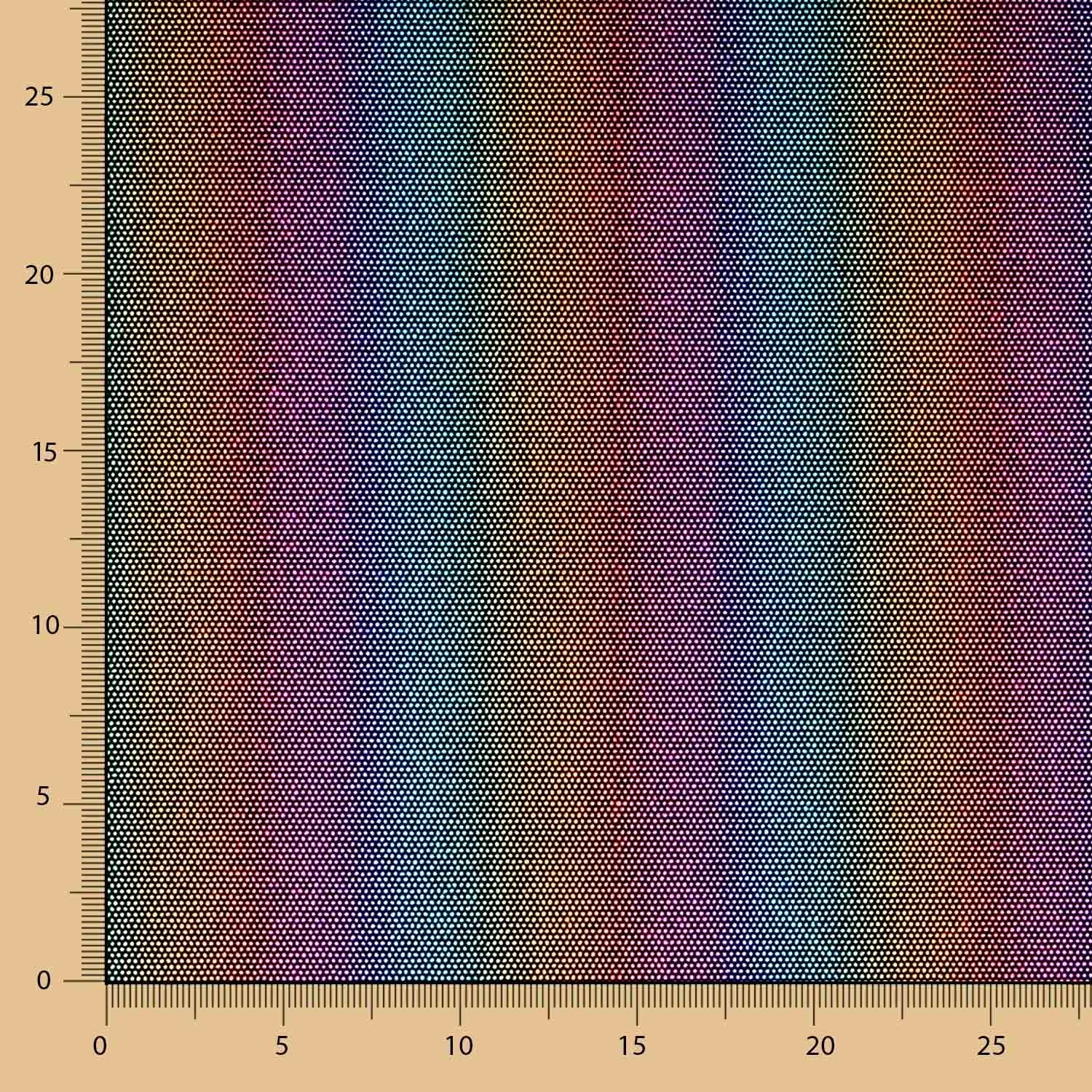 Lycra Hologramm Regenbogen - Ribes y Casals
