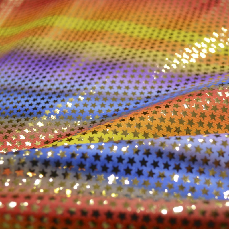 Holographische Lycra-Sterne Multicolour - Ribes y Casals