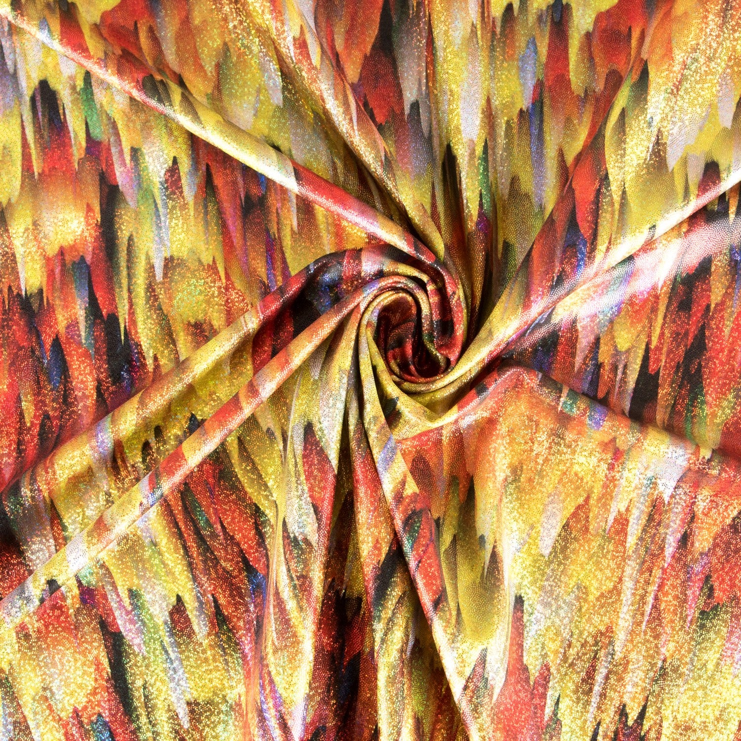 Lycra Hologramm Feuer - Ribes y Casals