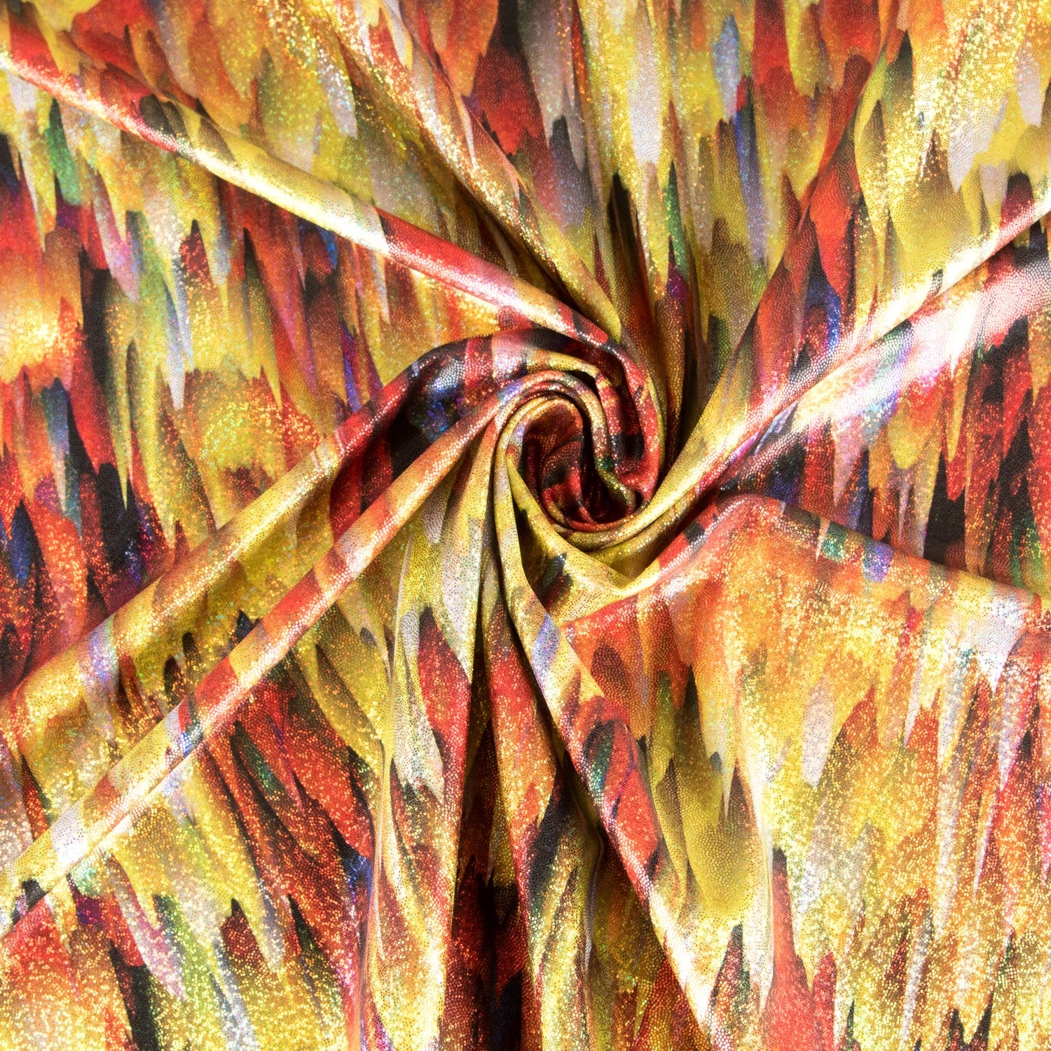 Lycra Hologramm Feuer - Ribes y Casals