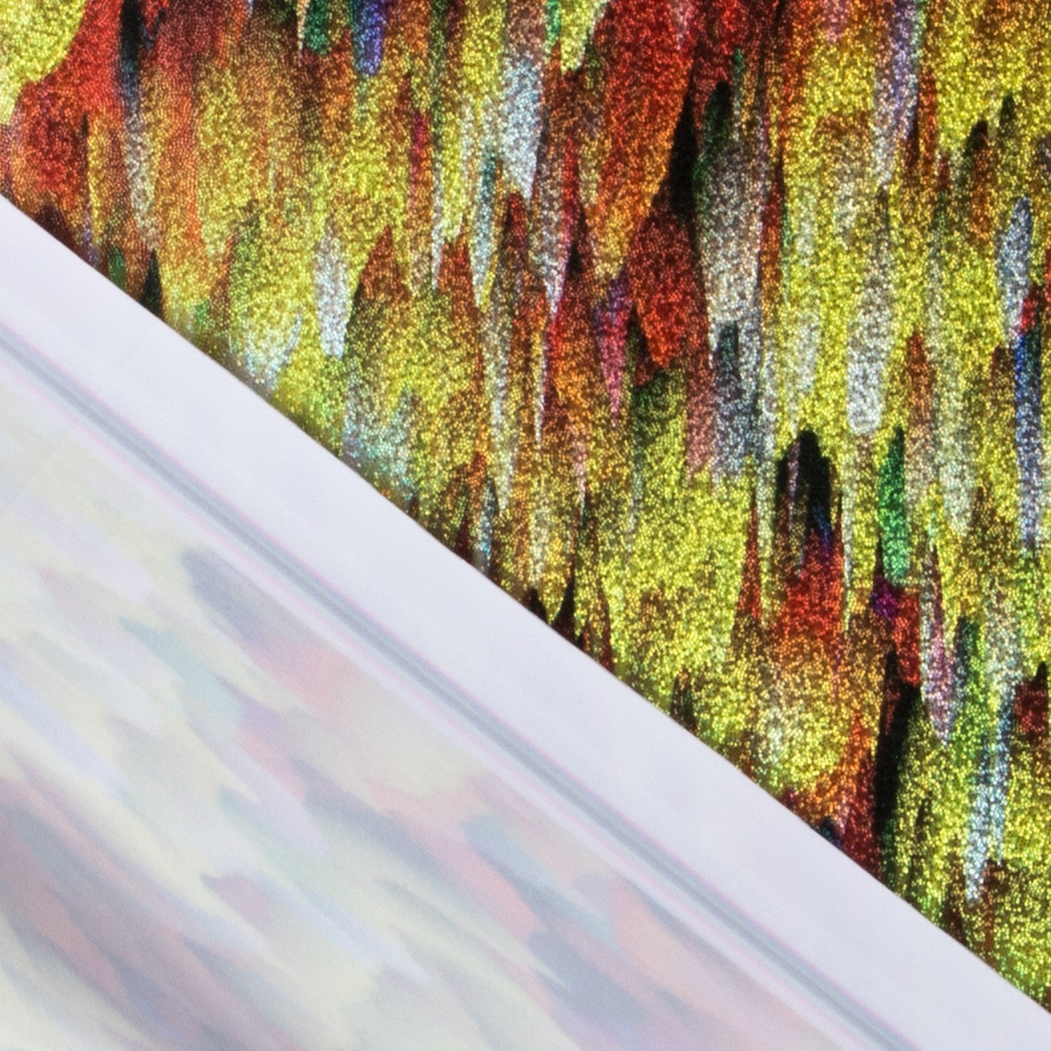 Lycra Hologramm Feuer - Ribes y Casals