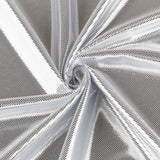 Hologramm Mystique Silber Lycra - Ribes y Casals