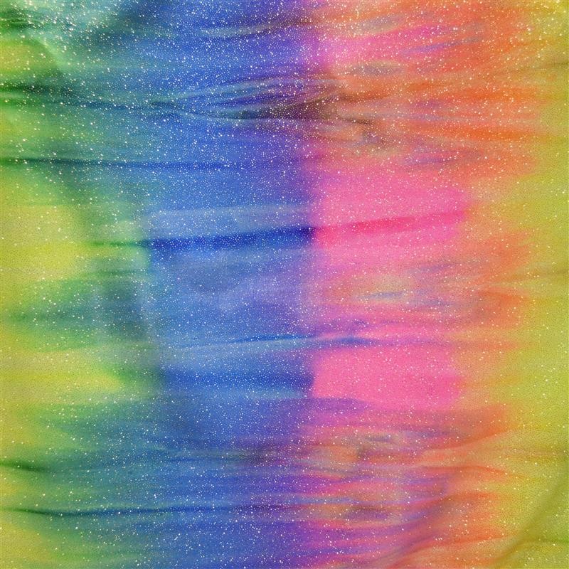 Lycra Lamé Regenbogen - Ribes y Casals