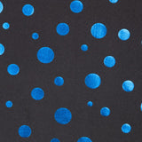 Blauer Metall-Polka Dots Rash Guard - Ribes y Casals