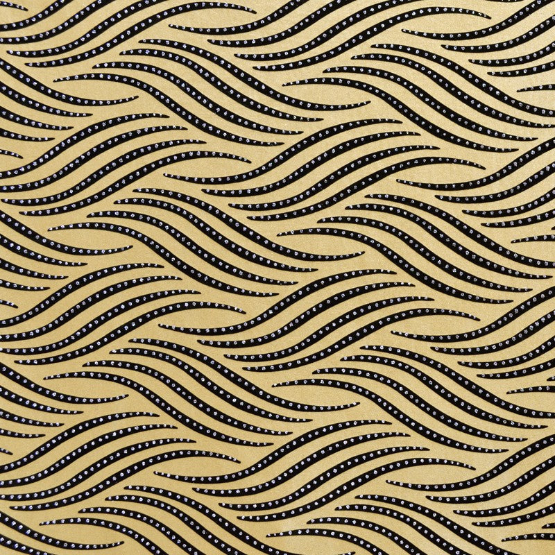 Lycra Wave Glänzend Gold - Ribes y Casals