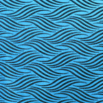 Lycra Waves Glänzend Türkis - Ribes y Casals