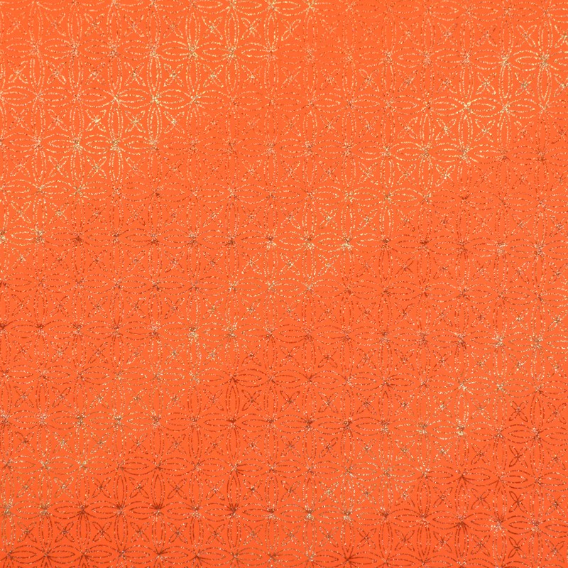 Fluor Orange Glitter Rash Guard - Ribes y Casals