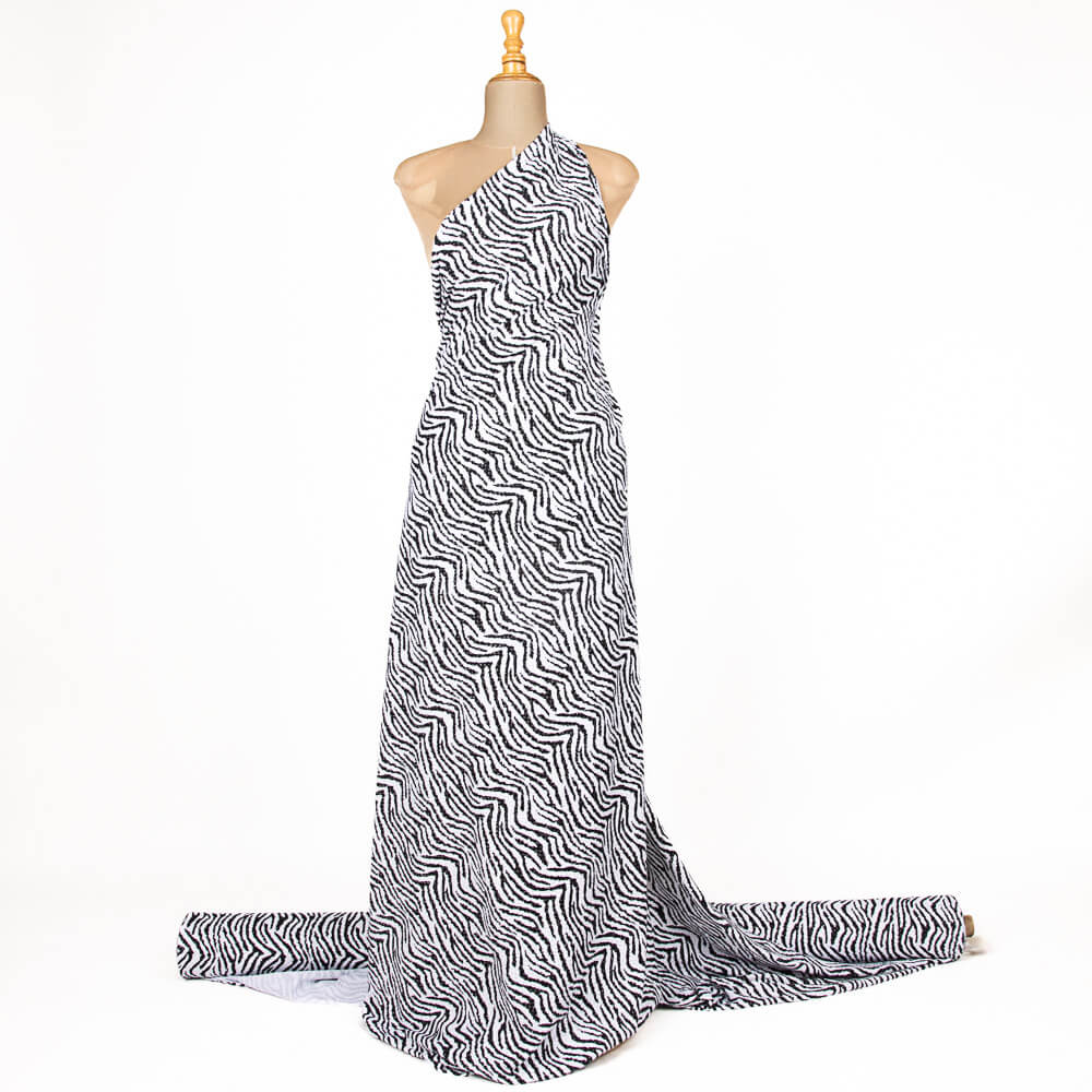 Lycra Lurex Zebra - Ribes y Casals