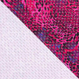 Fuchsia Leopard Leopard Lycra Lurex - Ribes y Casals