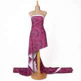 Fuchsia Leopard Leopard Lycra Lurex - Ribes y Casals