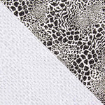 Lycra Lúrex Leopard Weiß - Ribes y Casals