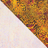 Leopard Orange Lurex Rash Guard - Ribes y Casals