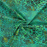 Leopard Grün Lurex Rash Guard - Ribes y Casals