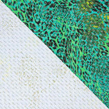 Leopard Grün Lurex Rash Guard - Ribes y Casals