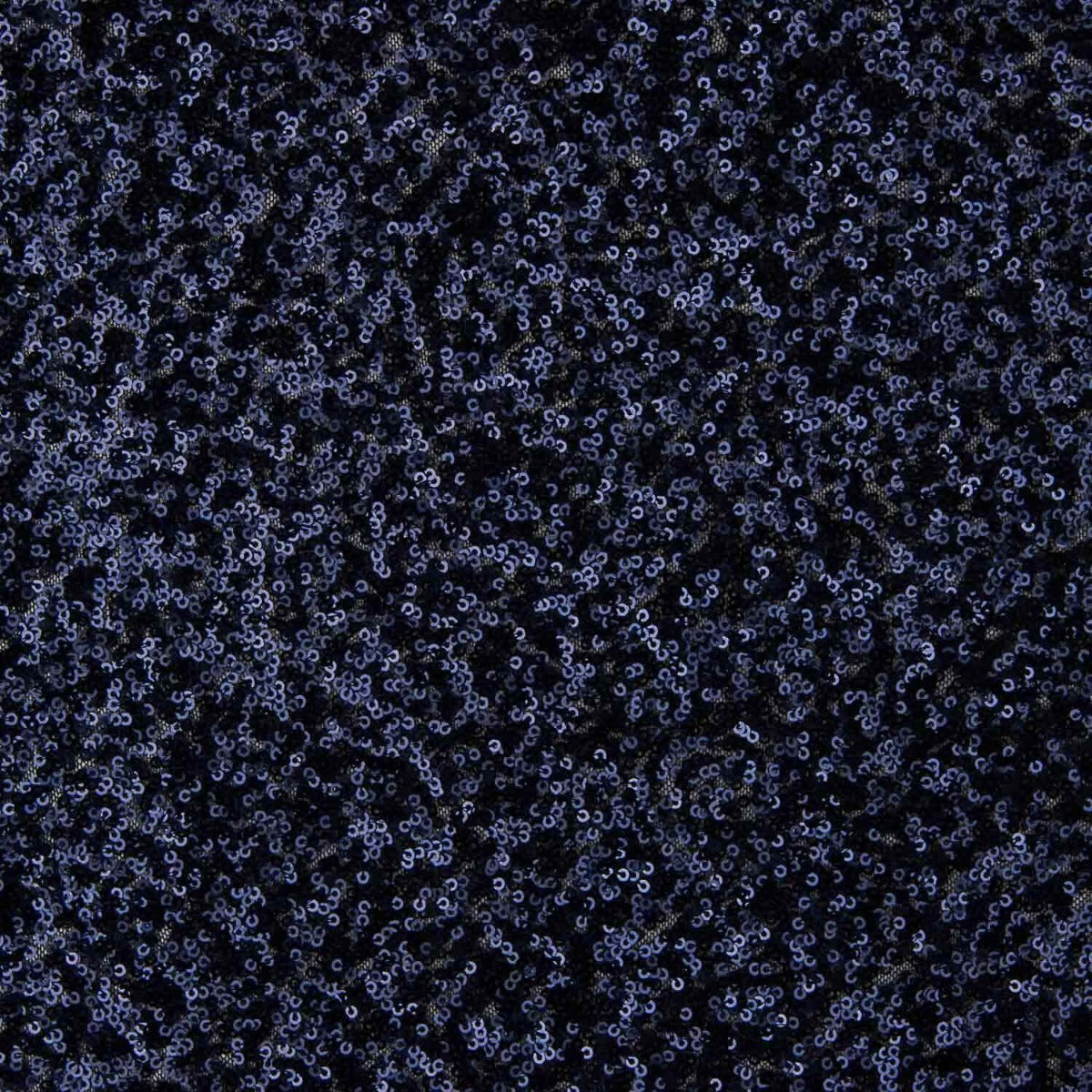 Marineblauer Pailletten-Ausschlagschutz auf Stretch-Tüll - Ribes y Casals