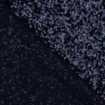 Marineblauer Pailletten-Ausschlagschutz auf Stretch-Tüll - Ribes y Casals