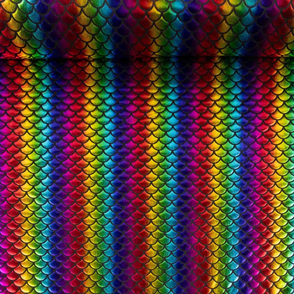 Aqua Multicolour bedruckter Strickstoff 100 x 150 cm - Ribes y Casals