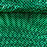 Waage Bedruckter Stoff Waage Aqua Grün 150 x 150 cm - Ribes y Casals