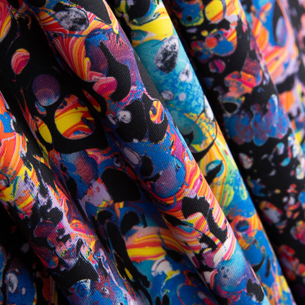Graffiti bedruckte Rash Guard Farben - Ribes y Casals