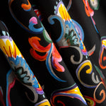 Spandex-Strick Blumen Multicolour - Ribes y Casals