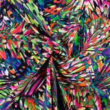 Bedrucktes Lycra Gestreiftes Multicolour - Ribes y Casals