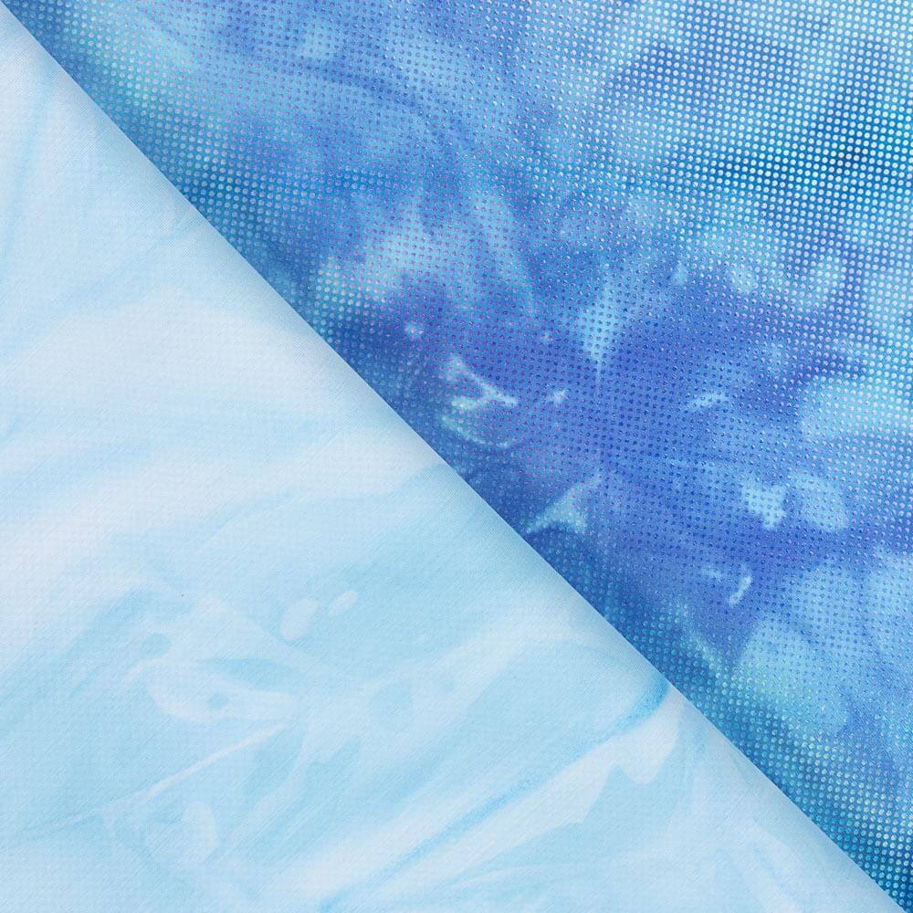 Hologramm Lycra Geprägt Blau - Ribes y Casals
