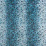 Lycra Lamé Leopard Blau - Ribes y Casals