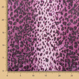Lycra Lamé Leopard Cyclamen - Ribes y Casals