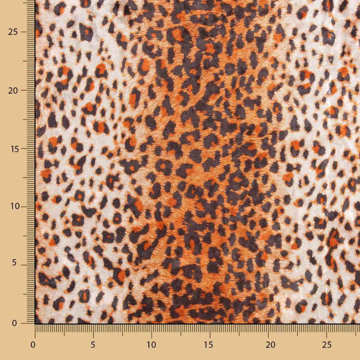 Lycra Lamé Leopard Fliese - Ribes y Casals
