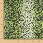 Lycra Lamé Leopard Grün - Ribes y Casals
