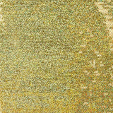 Restposten: Holografischer Lycra-Paillettenstoff in Gold – verschiedene Größen x 140 cm Breite - Ribes y Casals